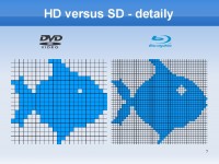 HD versus SD - detaily