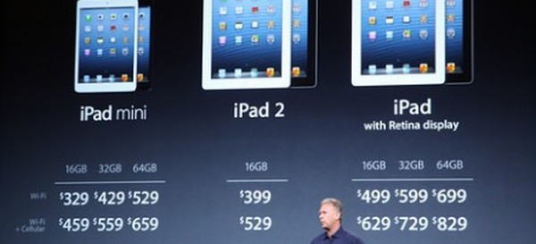 ceny iPadu mini