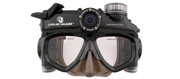 Potápěčské brýle s kamerou